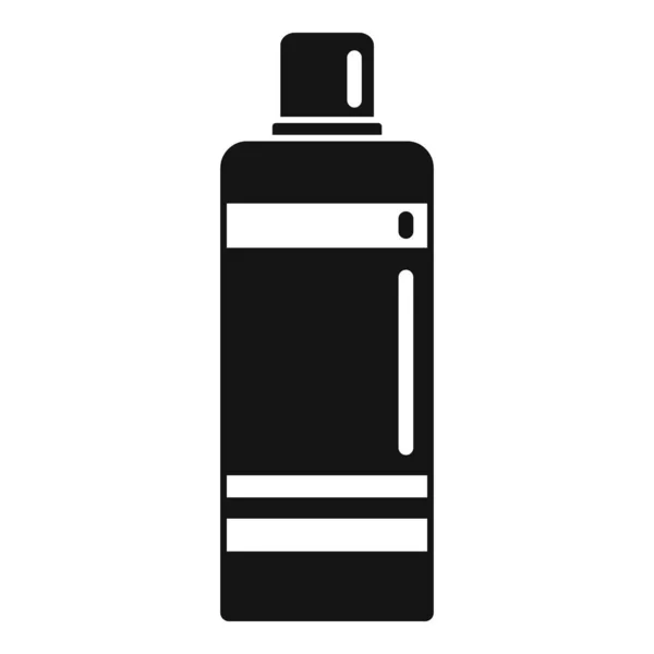 Shampoo-Flasche Symbol, einfacher Stil — Stockvektor