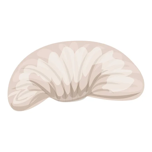 Icône coquille de mer d'eau, style dessin animé — Image vectorielle