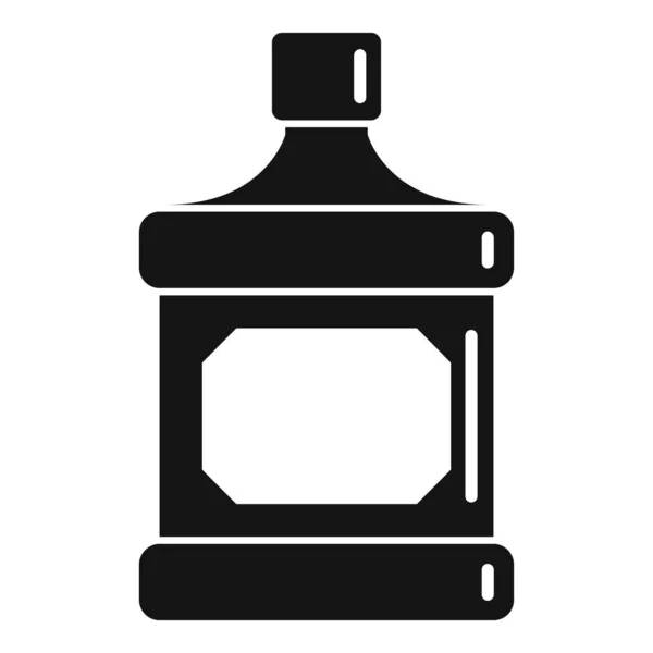Icône bouteille de boisson, style simple — Image vectorielle