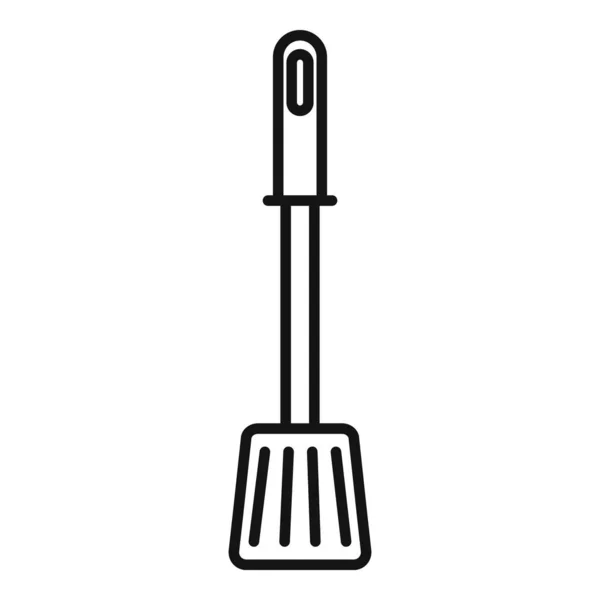 Значок кухонного инструмента, стиль контура — стоковый вектор