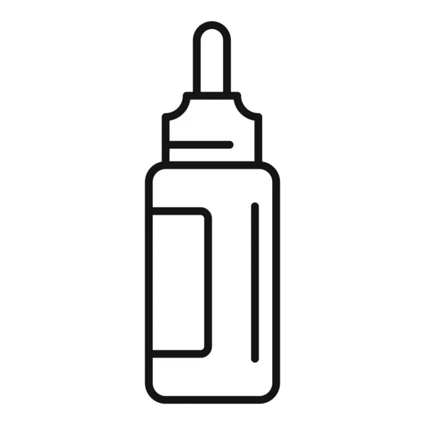 Medical spray icon, outline style — Stock Vector