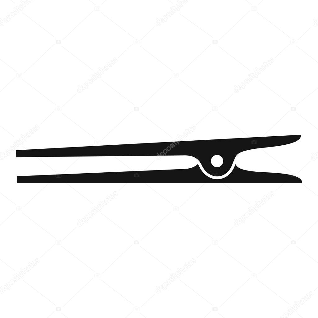 Blacksmith clip icon, simple style
