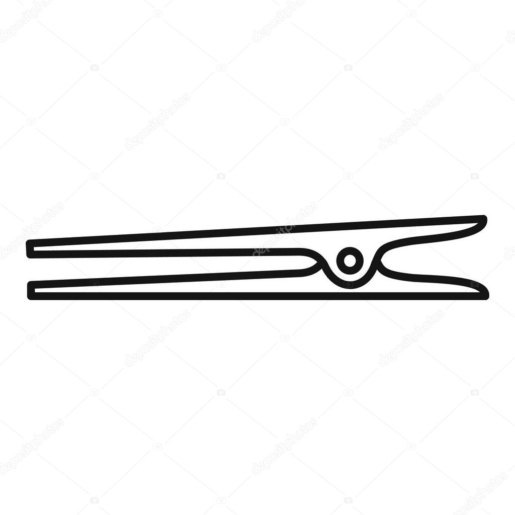 Blacksmith clip icon, outline style