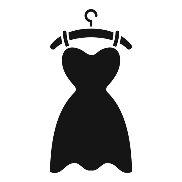 Vestido de limpieza en seco icono, estilo simple — Archivo Imágenes Vectoriales