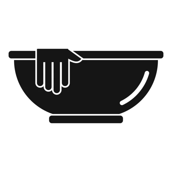 Icono de lavabo, estilo simple — Vector de stock