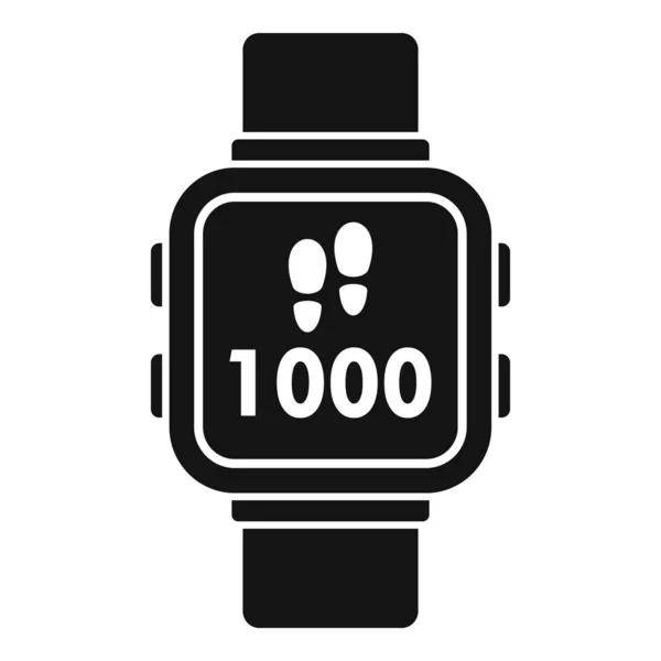 Fitness tracker icon, simple style — Stock Vector