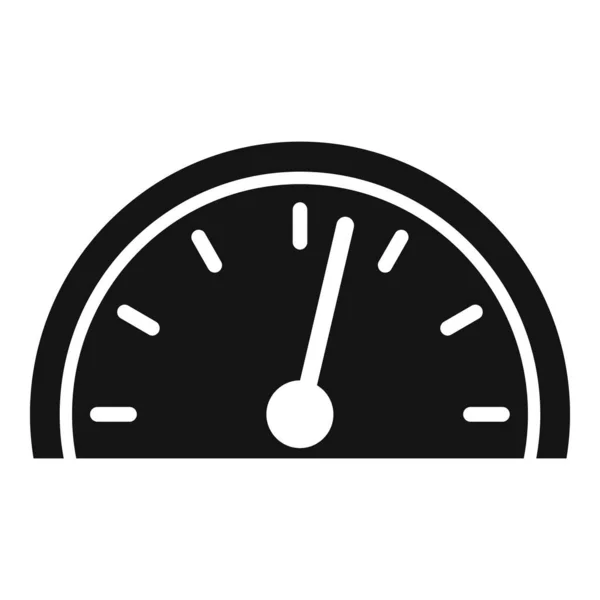 Car speedometer icon, simple style — Stock Vector