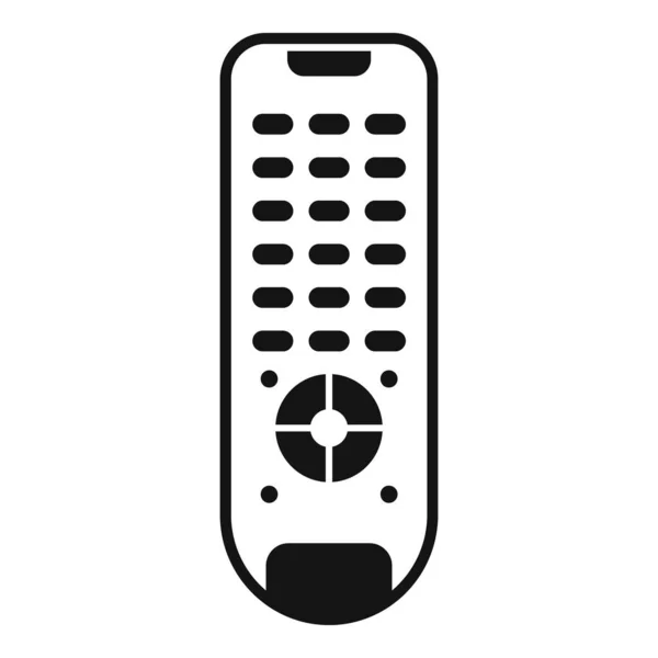 Tv remote control icon, simple style — Stock Vector