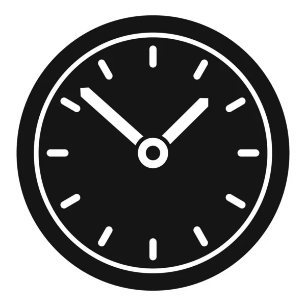 Icono de reloj de pared, estilo simple — Vector de stock