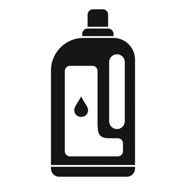 Softener clean bottle icon, simple style — Stock Vector