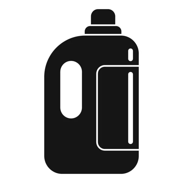 Suavizante icono de la botella líquida, estilo simple — Archivo Imágenes Vectoriales