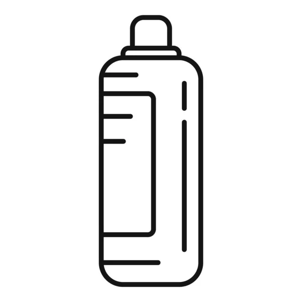 Icône liquide adoucissant, style contour — Image vectorielle