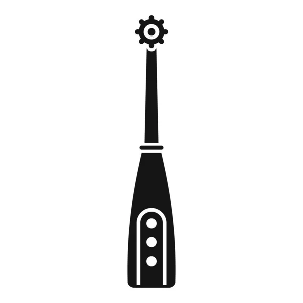 Icono de batería de cepillo de dientes eléctrico, estilo simple — Archivo Imágenes Vectoriales