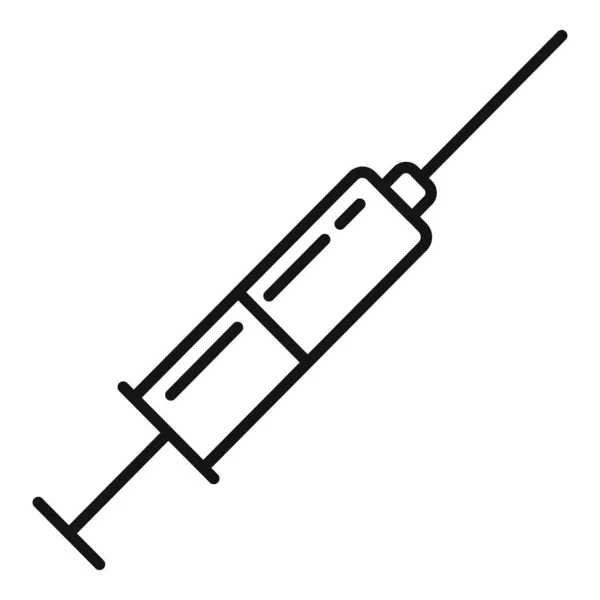 静注图标,轮廓样式 — 图库矢量图片