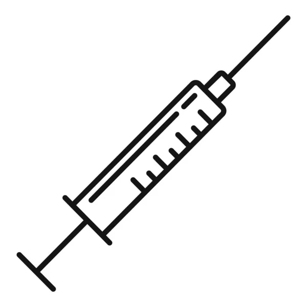 Botox shot icon, conline style — стоковий вектор