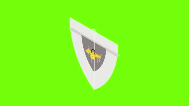 Protection of exchange icon animation — 图库视频影像