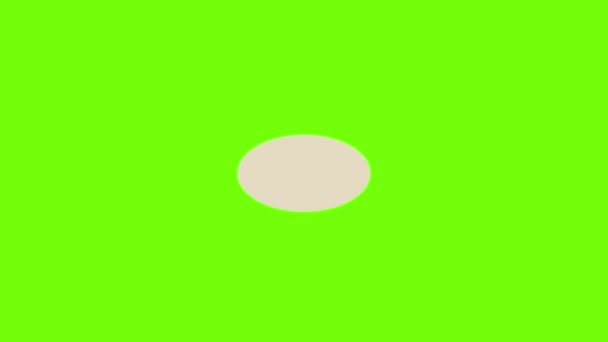 Čistý talíř z animace ikon v kuchyni — Stock video