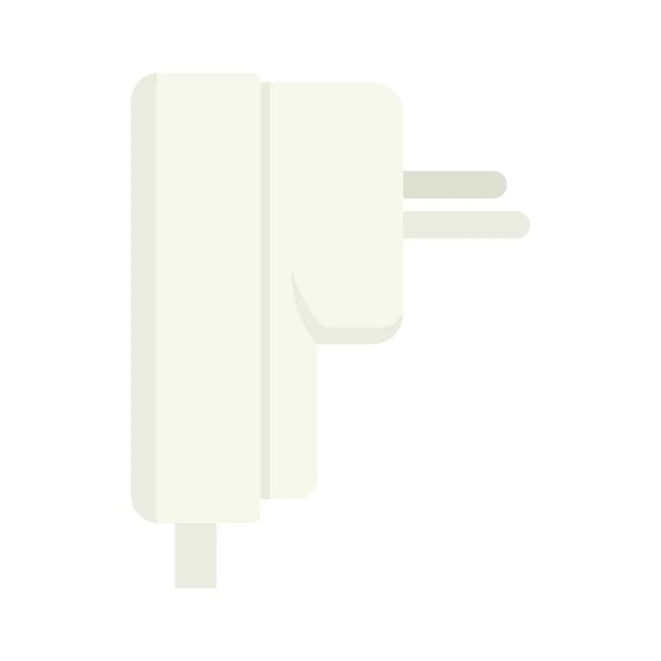 Air conditioner plug icon flat isolated vector — 스톡 벡터