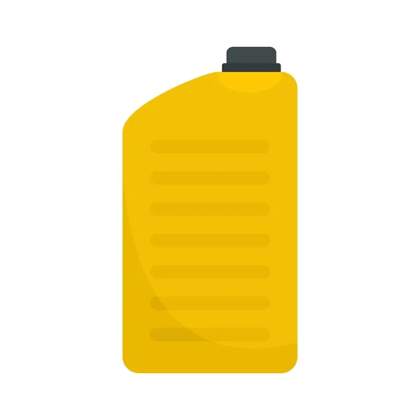 Желтый иконка плоский изолированный вектор — стоковый вектор