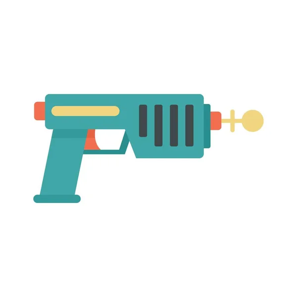 Blaster icon flat isolated vector — 스톡 벡터