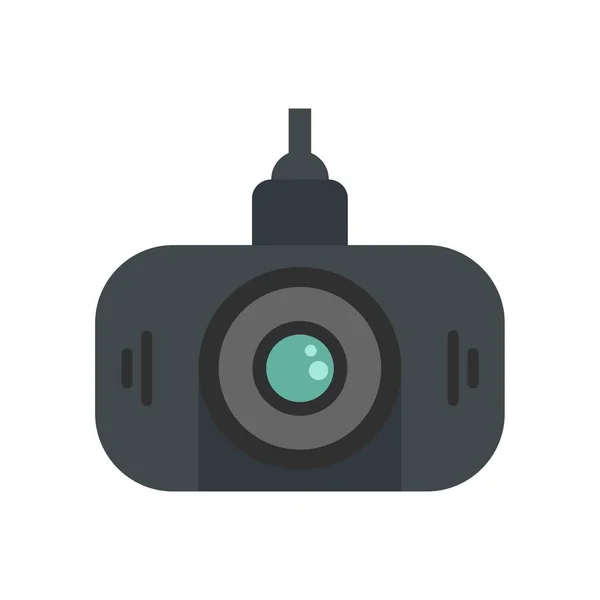 Led dvr camera icon flat isolated vector — 图库矢量图片