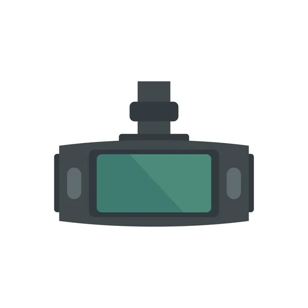 Dvr tft screen icon flat isolated vector — Stockvektor