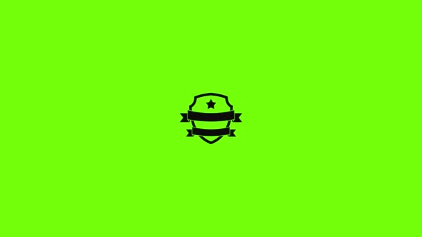 Badge hipster icon animation — Video