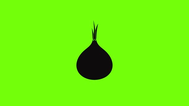 Анимация иконок лука — стоковое видео