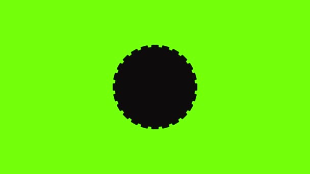 Rubber protector icon animation — ストック動画