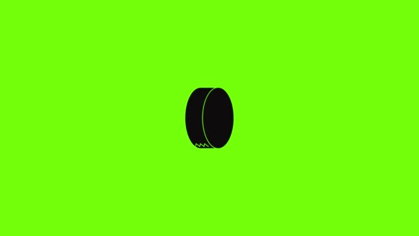 Machine tire icon animation — ストック動画