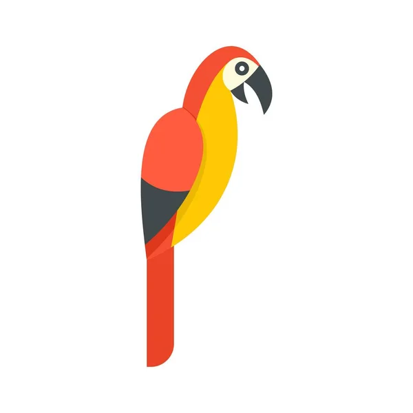 Parrot icon flat isolated vector — Stock Vector