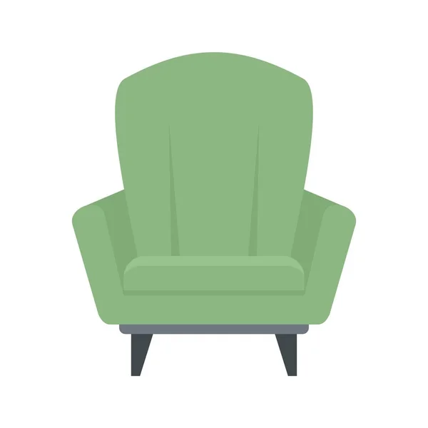 Relax armchair icon flat isolated vector — Stock Vector