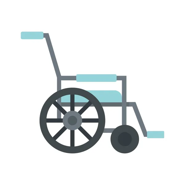 Mobility wheelchair icon flat isolated vector — Stock Vector