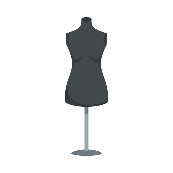 Maniquí vacío icono plano aislado vector — Vector de stock