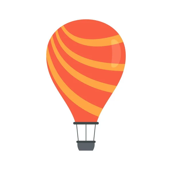热气球图标平面隔离矢量 — 图库矢量图片