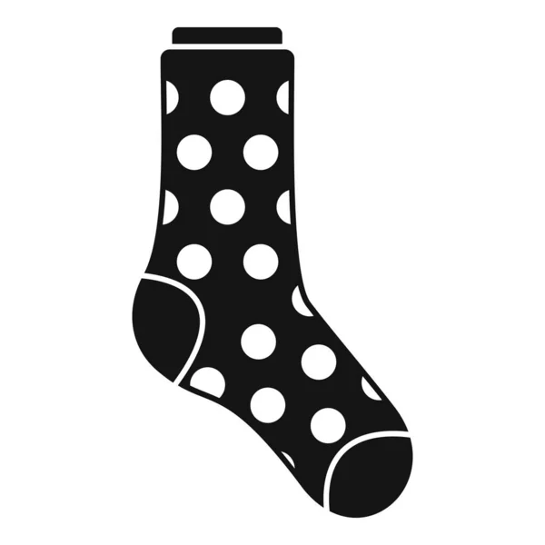 袜子圈图标简单矢量.运动毛袜 — 图库矢量图片
