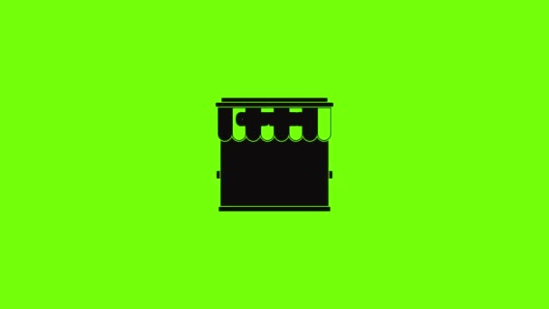 Caramelle negozio icona animazione — Video Stock