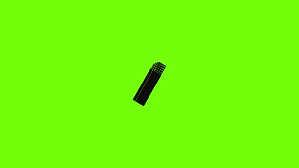 Animace ikon žvýkaček — Stock video