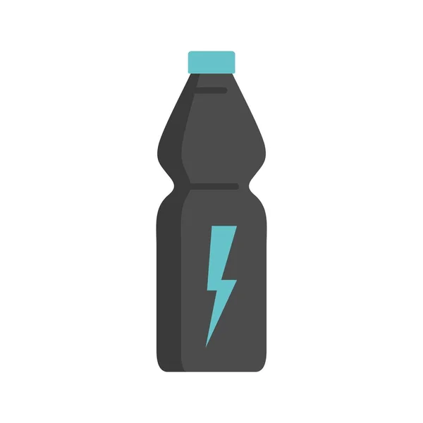Energía bebida botella icono plano aislado vector — Archivo Imágenes Vectoriales
