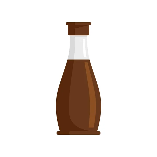 Krydda glasflaska ikon platt isolerad vektor — Stock vektor
