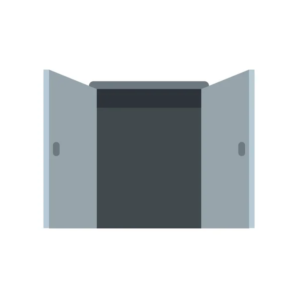 Ofis giriş simgesi düz izole vektör — Stok Vektör