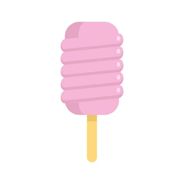 Sweet popsicle icon flat isolated vector — 图库矢量图片