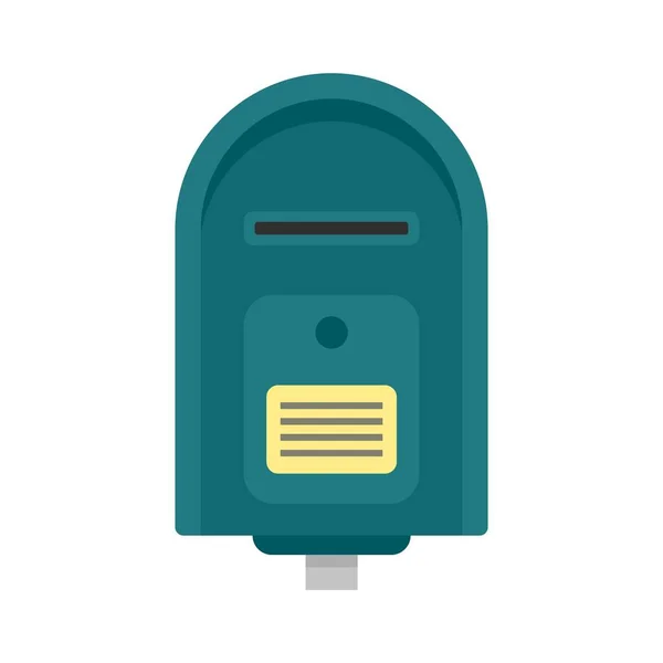 Volledige mailbox pictogram platte geïsoleerde vector — Stockvector