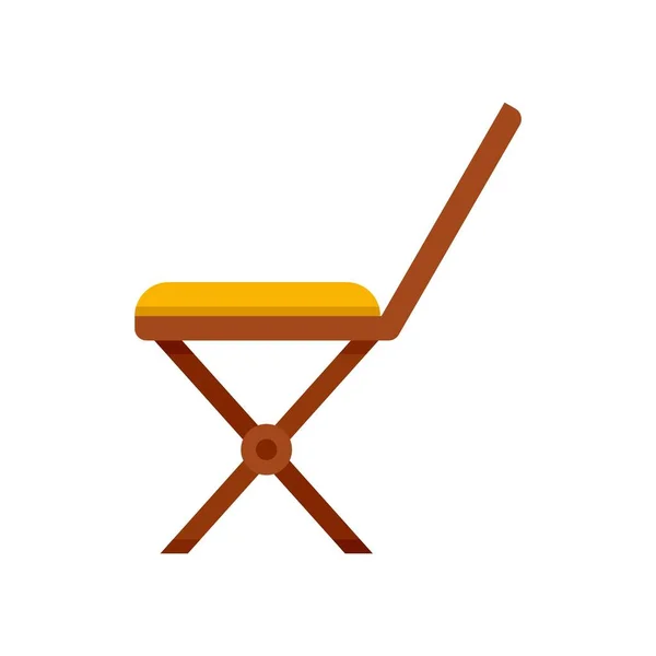 Иконка мягкого стула плоский изолированный вектор — стоковый вектор