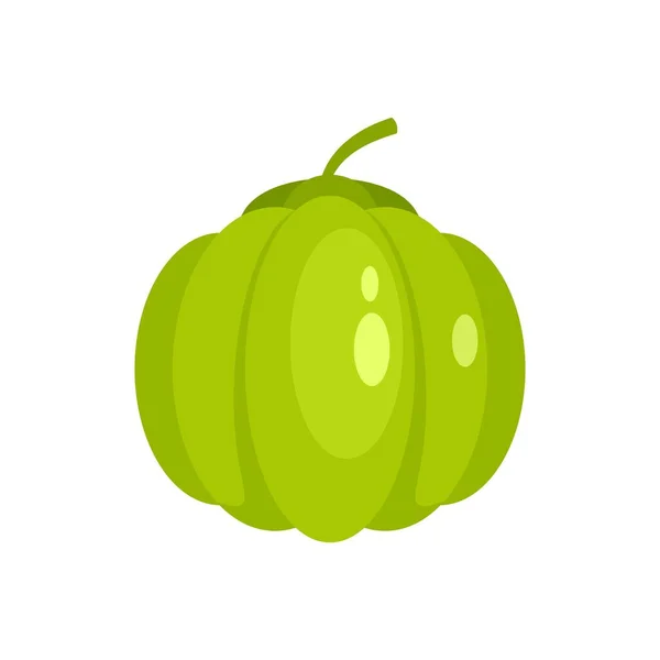 Guava ikon platt isolerad vektor — Stock vektor