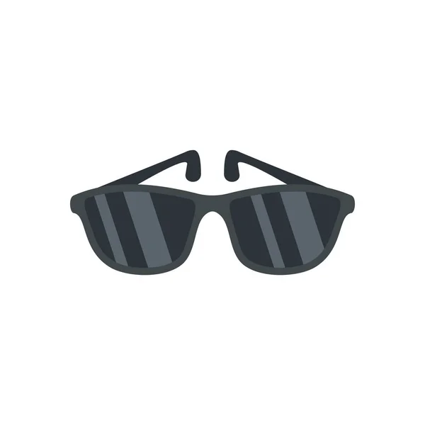 Sunglasses icon flat isolated vector — Stock Vector