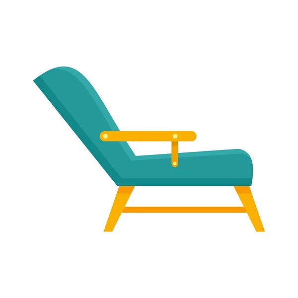 Hypnotherapy armchair icon flat isolated vector — Stock Vector