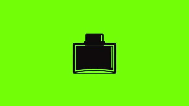 Ícone de perfume água animação — Vídeo de Stock