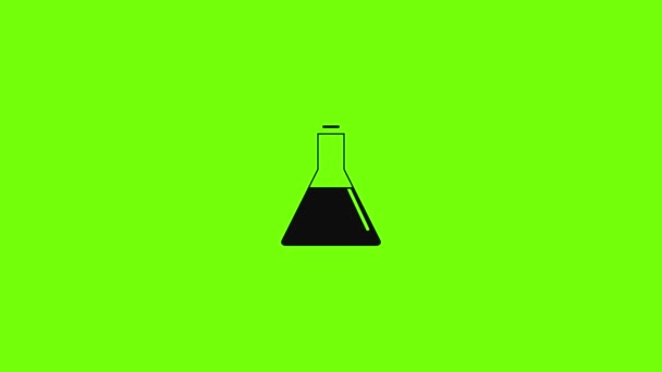 Petrol flask icon animation — Stock Video