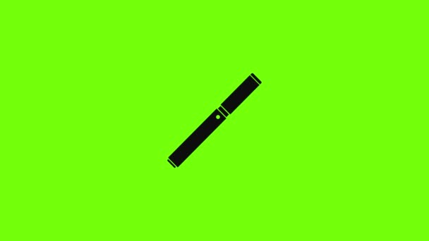Animação de ícone de caneta vape fechada — Vídeo de Stock